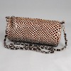 cylindrical leopard fashion leather handbags