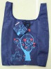 dark blue pouch polyester eco bag