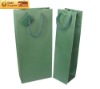 dark green kraft Liquor bag