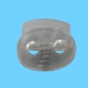 decorative cord stopper Plastic Cord Stopper For Cloth And Garment