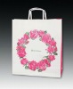 delicate paper shopping bags