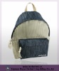 denim school backpack bag