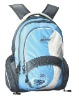 designer blue backpack