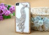 designer brand white diamond phone cartoon case phone cover with zebra