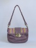 designer fashion pu ladies handbag/handbags women bags/2012  spring & summer latest handbag