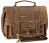 designer leather laptop bag