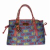 designer mk handbags,MK handbags 2012 style red with blue color