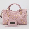 designer trendy handbag shoulder bag leather strap B085