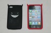 devil silicone Case for new iphone4