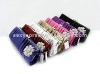 diamante flower inset fashion clutch bag 027