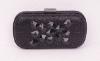 diamond hard clutch evening bag