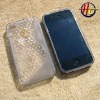 diamond pc&tpu skidproof mobile phone case for iphone 4(CDMA)