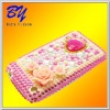 diamond-studded mobile phone case for iphone 4