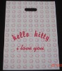 die cut handle shopping bag