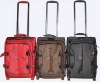 different colors trolley luggage bag