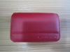 digital camera bag ,PU camera case,high quality and 4 colors for options, new design#red CB-04)