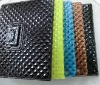 dimond pattern leather case for ipad2
