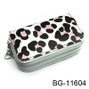 dog foot print clutch purse