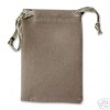 double drawstring custom promotional pouch