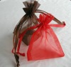 double drawstring organza gift bag vstar103