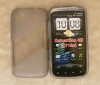 double oblique line cell phone case for HTC Sensation 4G