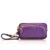 double zip fashion ladies clutch bags