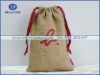 drawstring jute rice bag