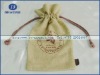 drawstring rice jute bags