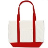 durable 100% cotton canvas shopping bags promotion tote