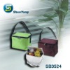 durable and recyclable 600D polyester cooler bag