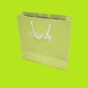 durable garment bags,gift bags with green color,promotional paper bags