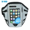 durable mesh fabric mobile phone armband case for sport goods