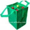 eco durable pp non woven wine bottle bag