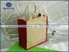 eco-friendly fashion jute shopping bag