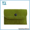 eco-friendly wool fetl bag for mp3/mp4