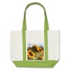 ecology nonwoven sunflower tote bag