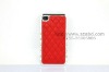 electroplate argyle hard pc case for iphone4s/4G