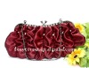 elegant ladies satin dinner handbag evening bag purses