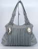 elegant lady handbag manufactured by guangzhou factory.