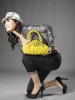 elegence pu yellow handbag