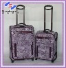 elegent new PU luggage trolley/luggage bag