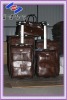 elegent new PU luggage trolley/luggage bag