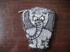 elephant shaped beaded coin purse