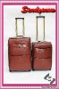 eminent pu luggage trolley bag