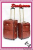 eminent pu trolley luggage bag