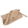 envelope pattern khaki lady shoulder bag