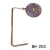 epoxy foldable bag hanger, purse flower hanger, novel bag holder, women bag hook