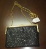 evening bag, frame bag, metal mesh bag