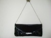 evening bag with chains