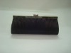 excellent quality lady's satin evening bag,elegant evening bag